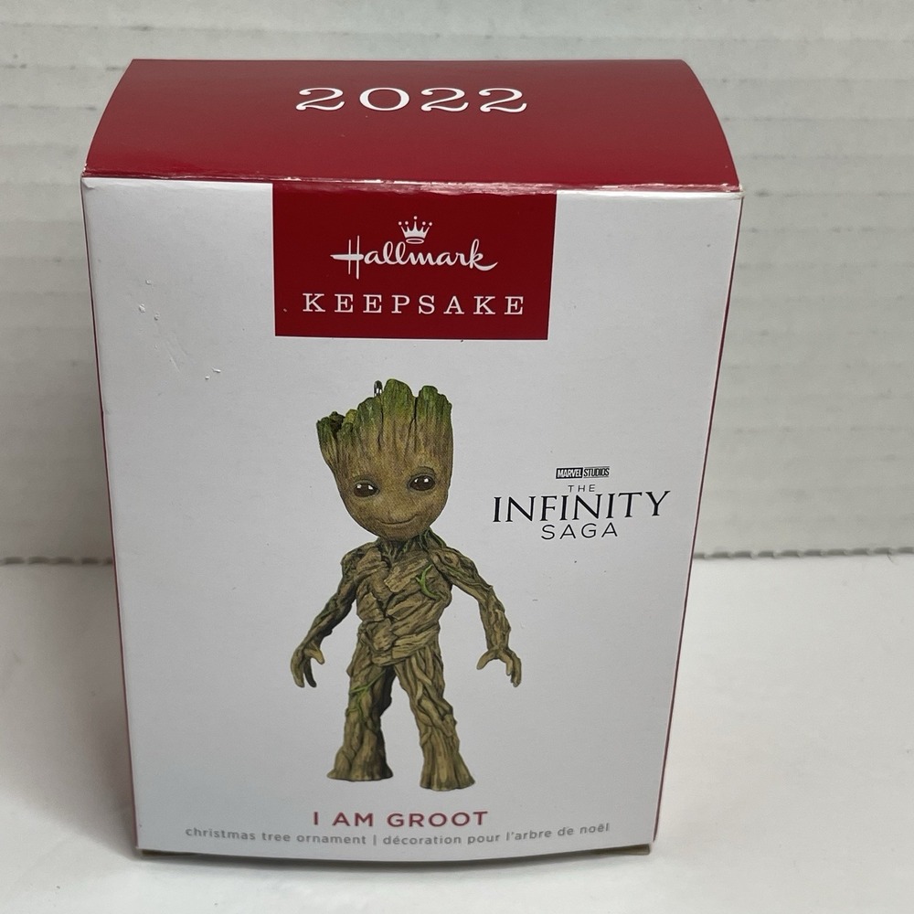 I AM GROOT‎ Hallmark Infinity Marvel Keepsake Ornament Christmas Tree 2022